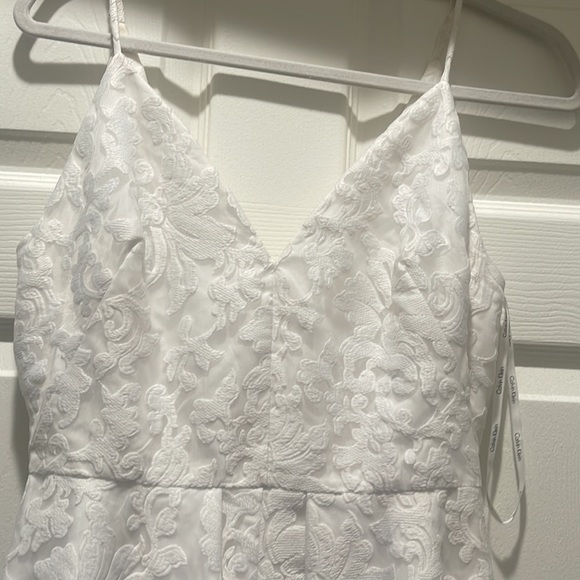 Calvin Klein Dresses & Skirts - White Calvin Klein long dress